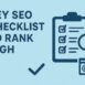 SEO Checklist
